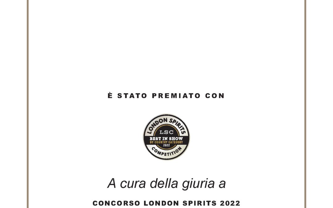 MIGLIOR LIQUORE 2022