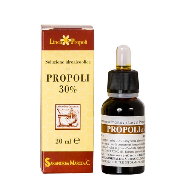 SOLUZIONE IDROALCOLICA DI PROPOLI AL 30%