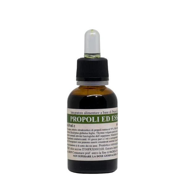 SOLUZIONE IDROALCOLICA DI PROPOLI ESSENZE